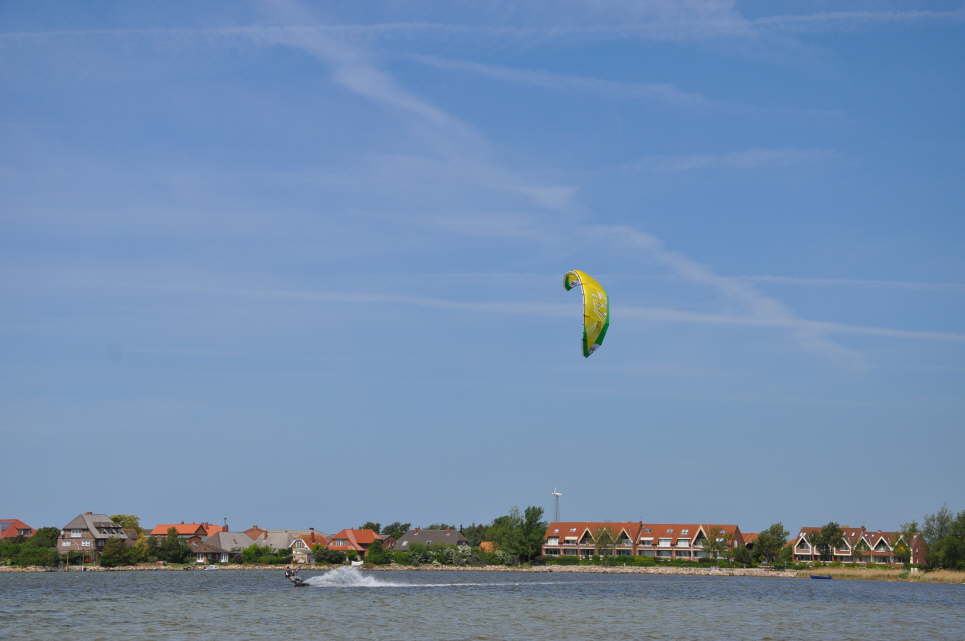 Kiter in Lemkenhafen