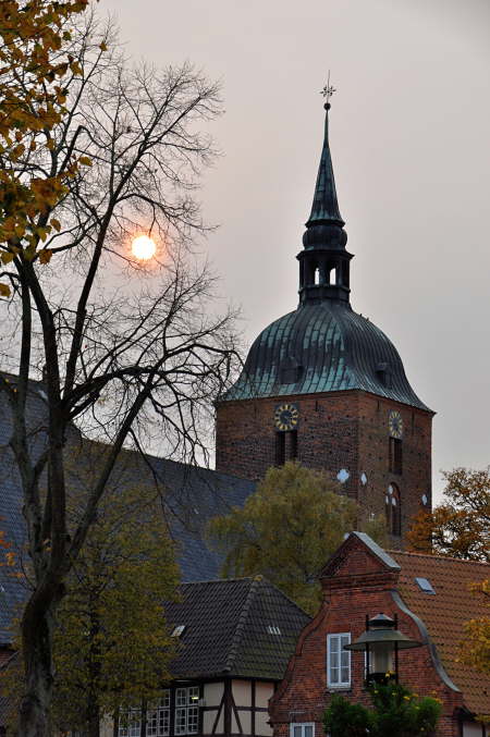 burg kirche sonne