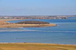 Ausblick vom Flgger Leuchtturm