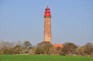 Leuchtturm Fl�gge nach Restaurierung