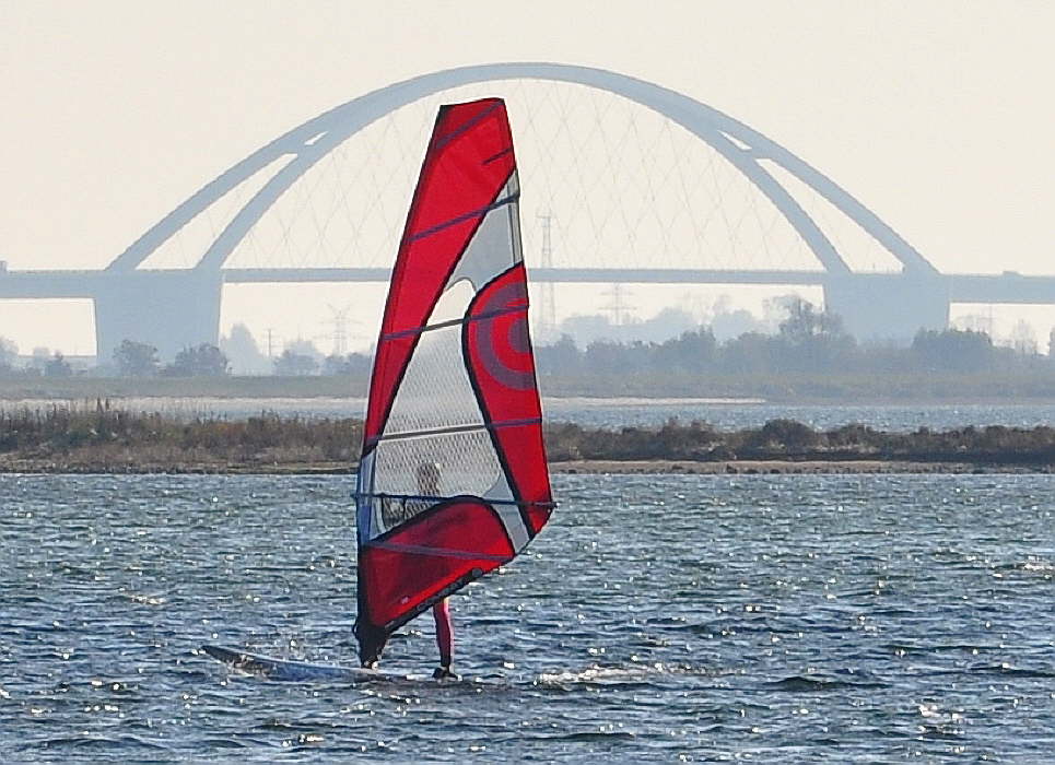 Surfer in Lemkenhafen